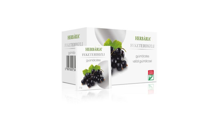 HERBÁRIA Gyümölcstea Feketeribizli 20 filter