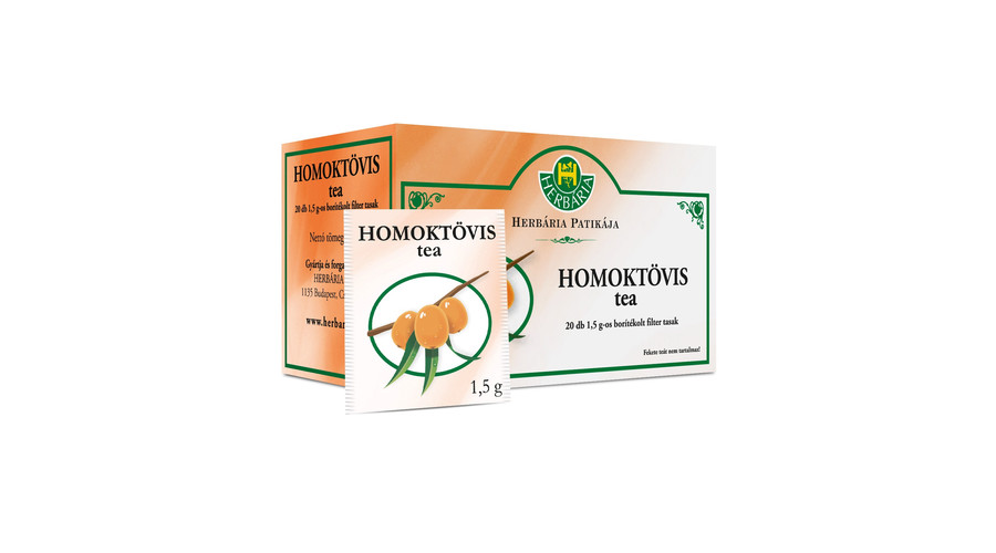 HERBÁRIA Homoktövis tea 20 filter HERBÁRIA Homoktövis tea 20 filter