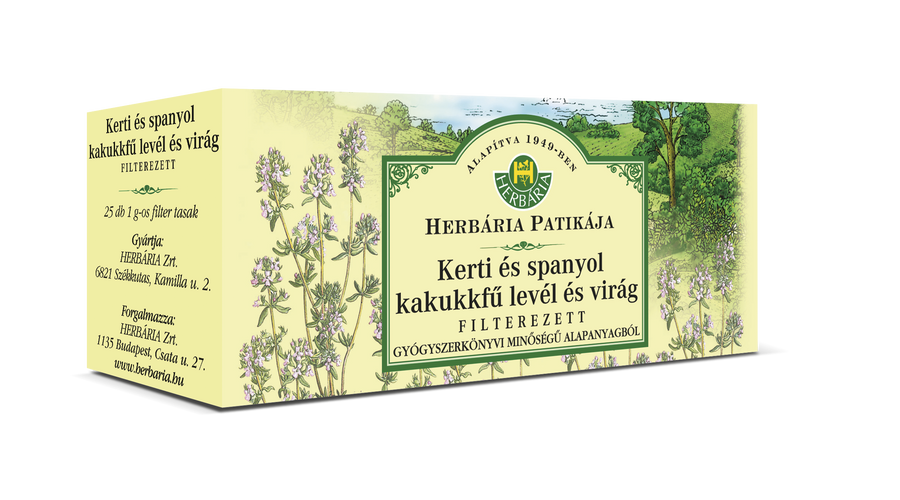 HERBÁRIA Kakukkfű tea 25 filter HERBÁRIA Kakukkfű tea 25 filter