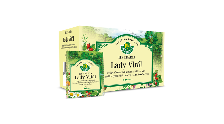 HERBÁRIA Lady Vitál tea 20 filter