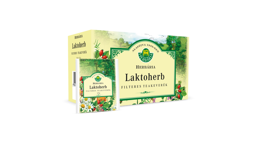 HERBÁRIA Laktoherb tea borítékos 20 filter