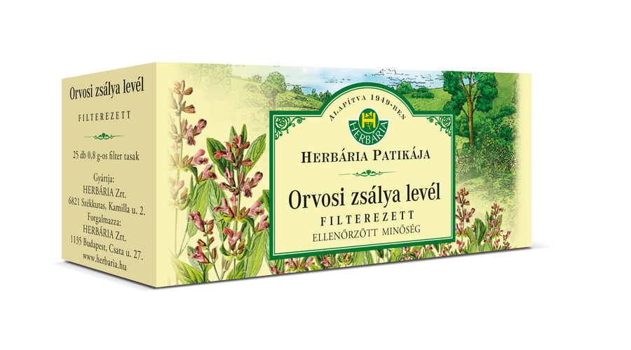 HERBÁRIA Orvosi zsályalevél 25 filter