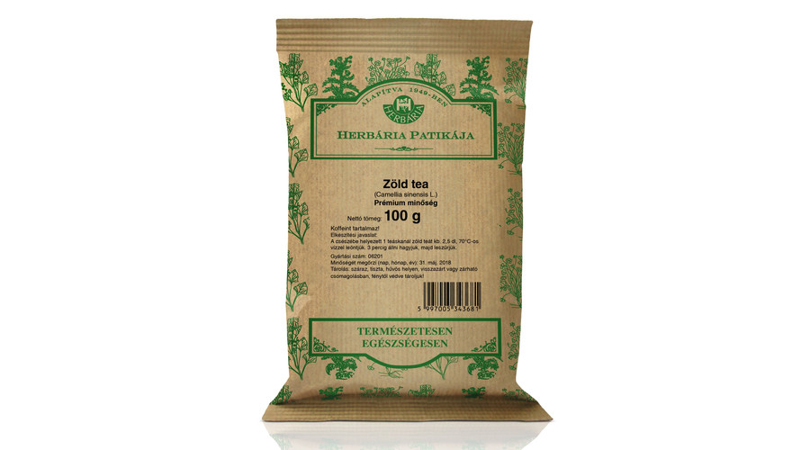 HERBÁRIA Zöld tea 100 g HERBÁRIA Zöld tea 100 g