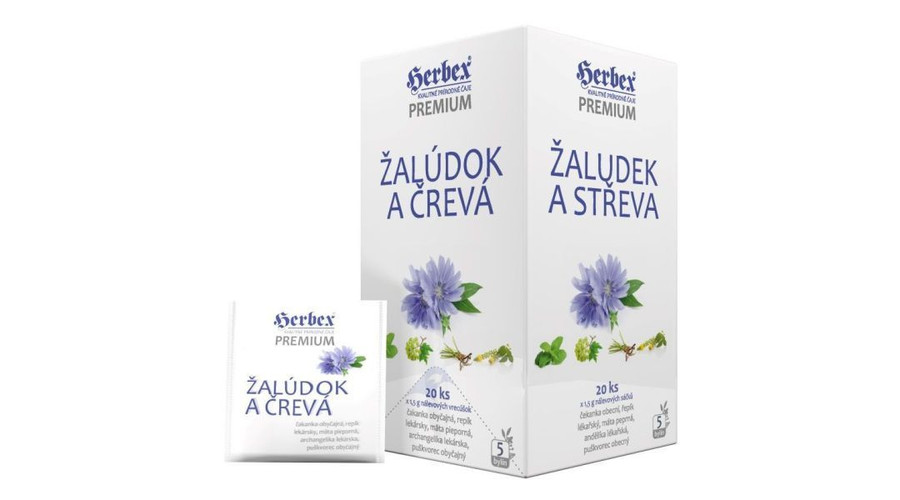 HERBEX Gyomor és belek tea 20 filter HERBEX Gyomor és belek tea 20 filter