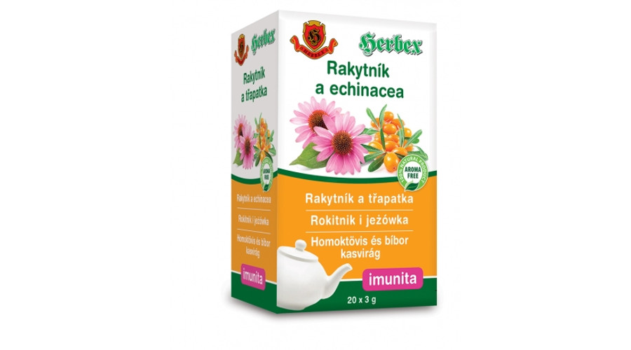HERBEX Homoktövis és Bíbor Kasvirág Tea 20 filter