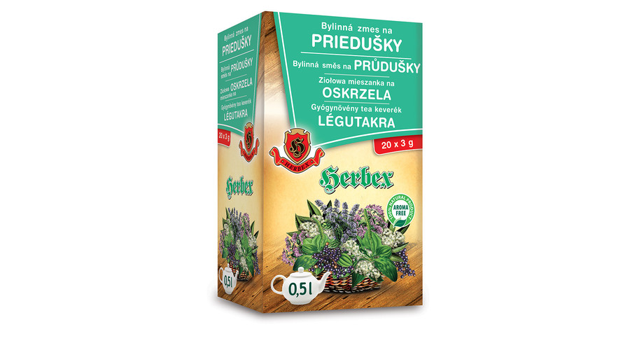 HERBEX Légúti tea 20 filter HERBEX Légúti tea 20 filter