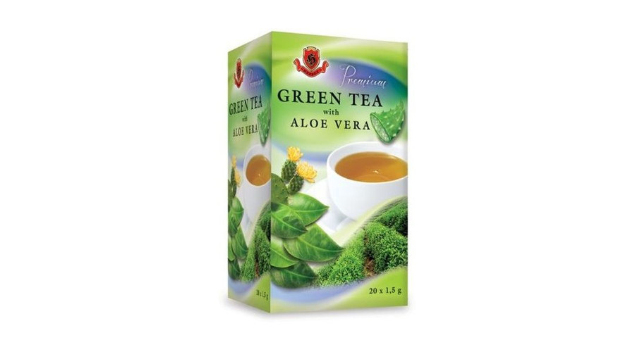 HERBEX Prémium zöld tea aloe verával 20 filter