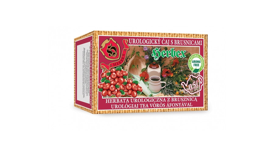 HERBEX Urológiai tea Vörösáfonyával 20 filter HERBEX Urológiai tea Vörösáfonyával 20 filter
