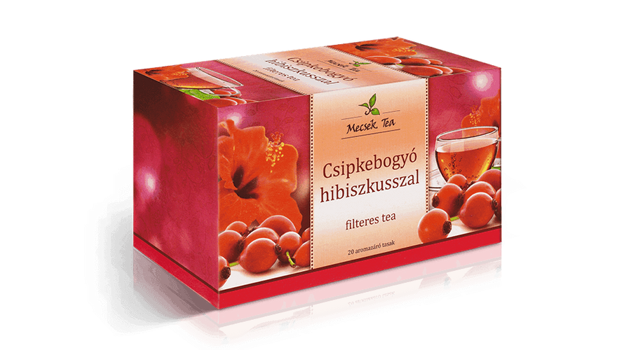 MECSEK Csipkebogyó tea hibiszkusszal 20 filter MECSEK Csipkebogyó tea hibiszkusszal 20 filter