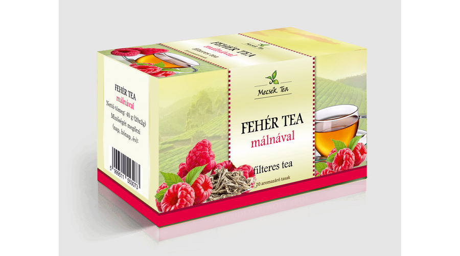 MECSEK Fehér tea málnával 20 filter
