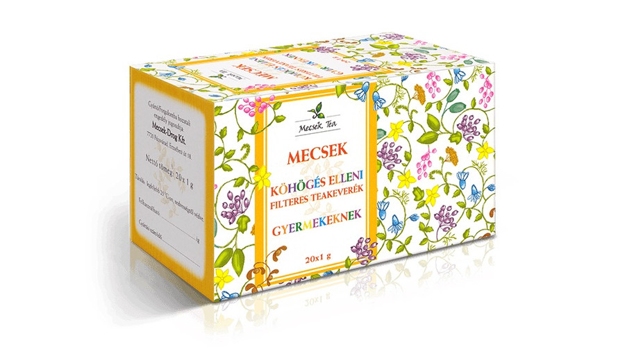 MECSEK Köhögés elleni gyermek tea 20 filter MECSEK Köhögés elleni gyermek tea 20 filter