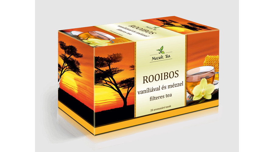 MECSEK Rooibos tea vaníliával és mézzel 20 filter MECSEK Rooibos tea vaníliával és mézzel 20 filter