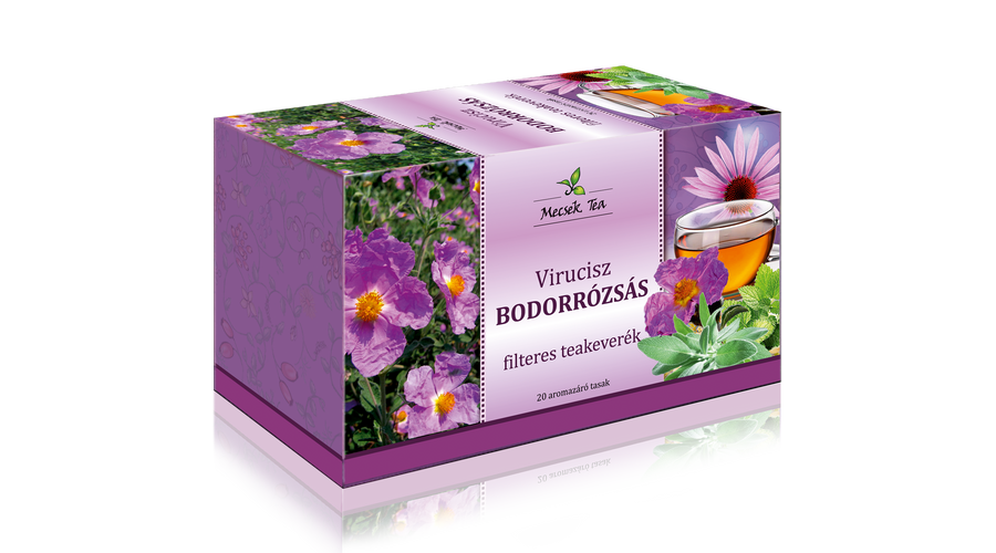 MECSEK Virucisz Bodorrózsás teakeverék 20 filter