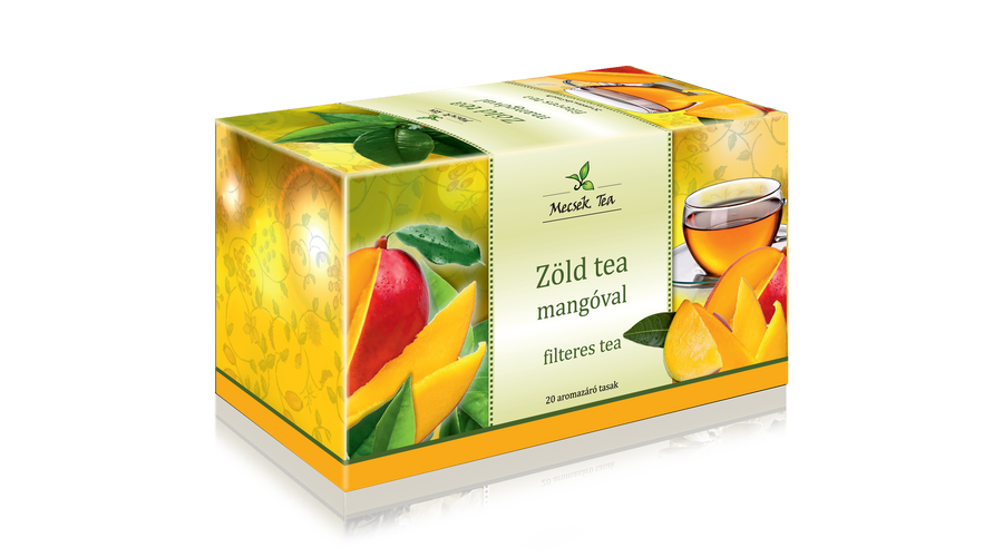 MECSEK Zöld tea mangóval 20 filter MECSEK Zöld tea mangóval 20 filter
