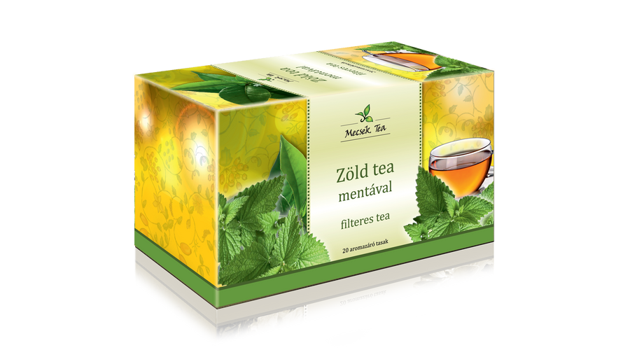 MECSEK Zöld tea mentával 20 filter