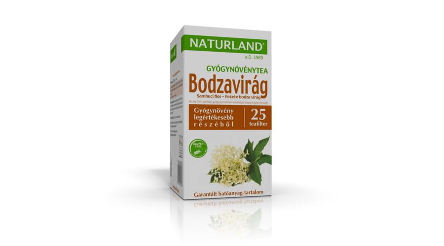 NATURLAND Bodzavirág tea 25 filter