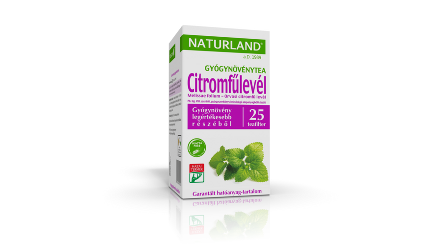 NATURLAND Citromfűlevél tea 25 filter