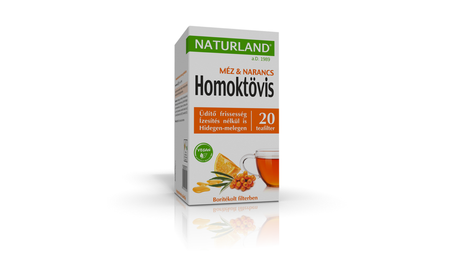 NATURLAND Gyümölcstea Homoktövis méz & narancs 20 filter NATURLAND Gyümölcstea Homoktövis méz & narancs 20 filter