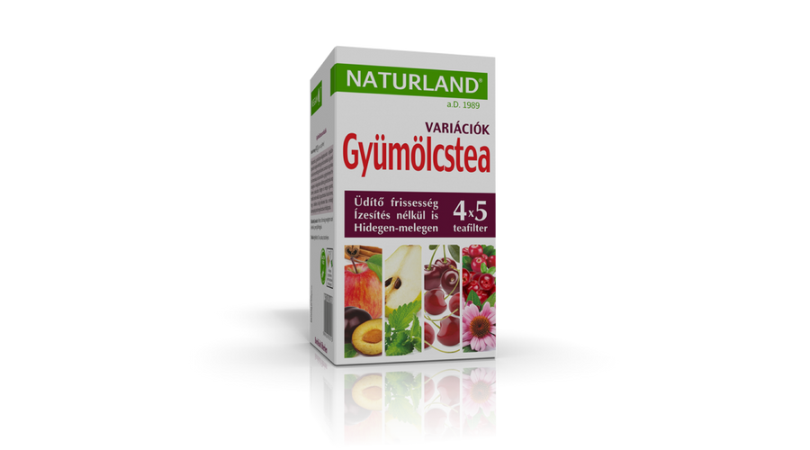 NATURLAND Gyümölcstea variációk 20 filter NATURLAND Gyümölcstea variációk 20 filter