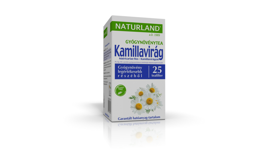 NATURLAND Kamillavirág tea 25 filter