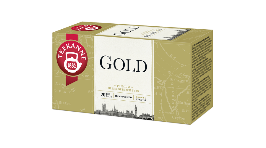 TEEKANNE Black Gold fekete tea 20 filter