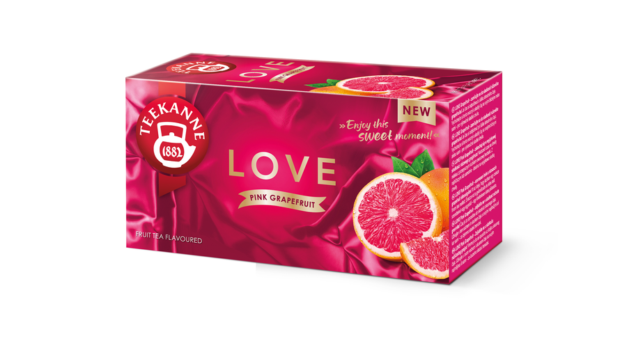 TEEKANNE World of fruits Love grapefruit ízű gyümölcstea 20 filter TEEKANNE World of fruits Love grapefruit ízű gyümölcstea 20 filter