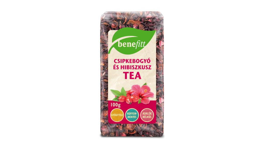 BENEFITT Csipkebogyó és Hibiszkusz tea 100 g