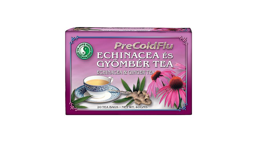 Dr. CHEN PreColdFlu echinacea és gyömbér tea 20 filter