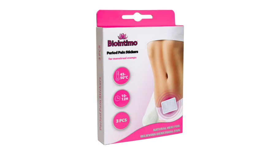 Biointimo Menstruációs fájdalomcsillapító tapasz 3 db