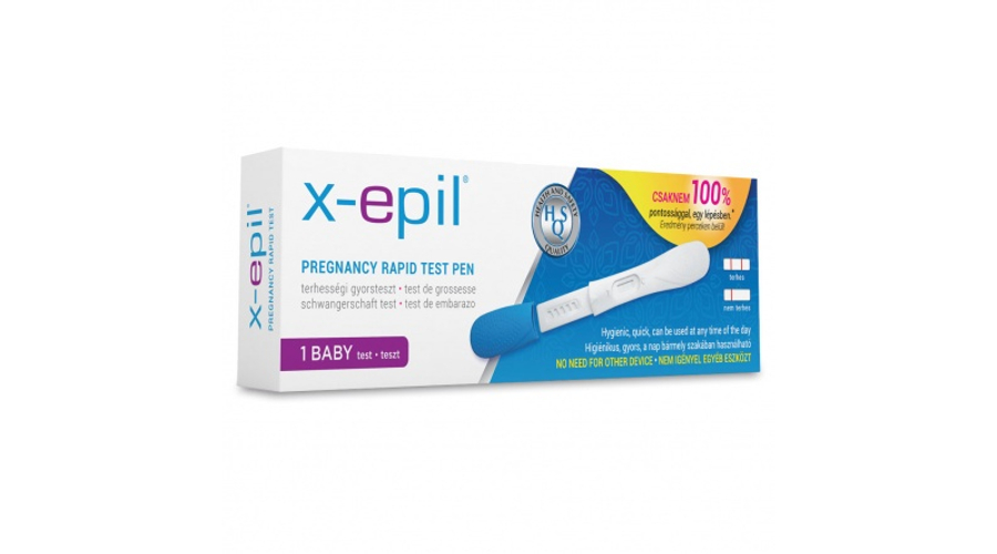 X-Epil Terhességi gyorsteszt
