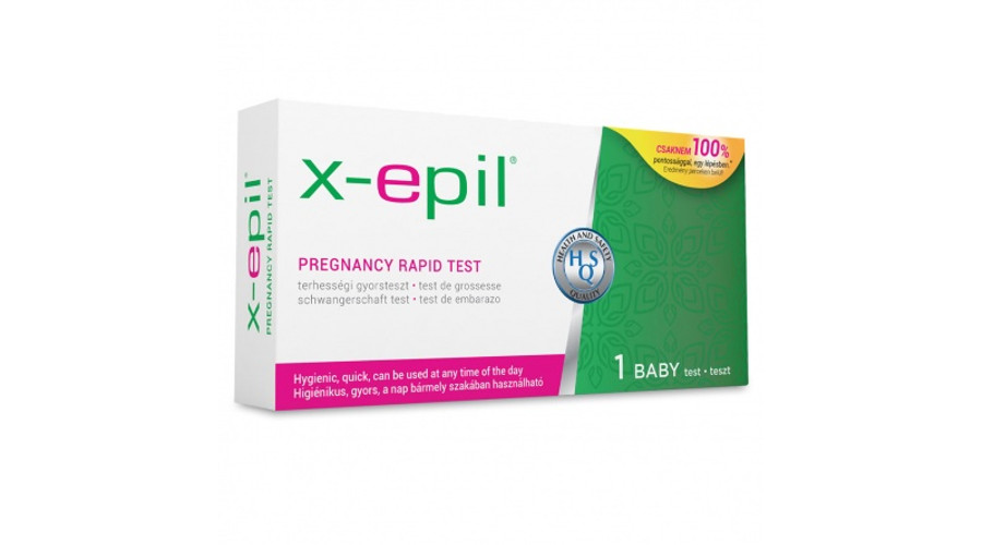 X-Epil Terhességi gyorsteszt csík 1 db