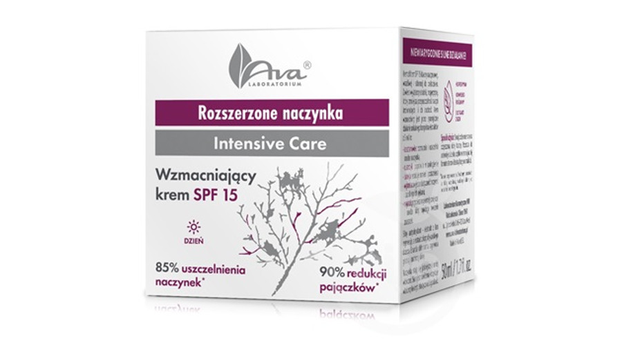 AVA Speciális arckrém rozaceás és hajszáleres bőrre kuperóza ellen 50 ml