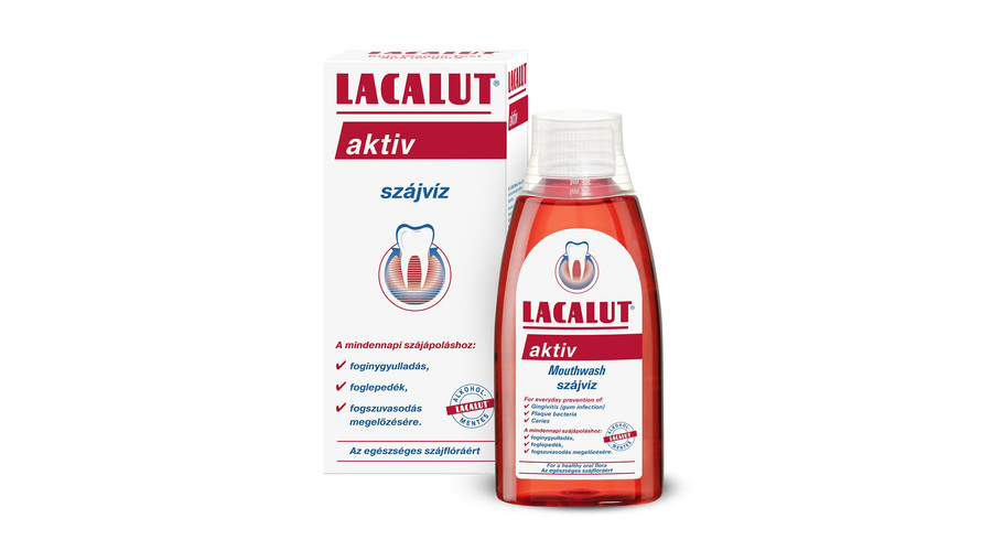 LACALUT Aktív szájvíz 300 ml