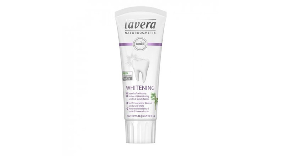 LAVERA Basis Sensitive Fogkrém Whitening fluoridos 75 ml