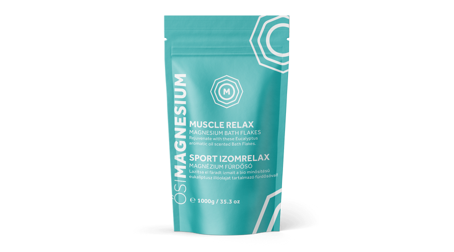 ORGANITY Ősi magnézium fürdősó Izomrelax 1000 g