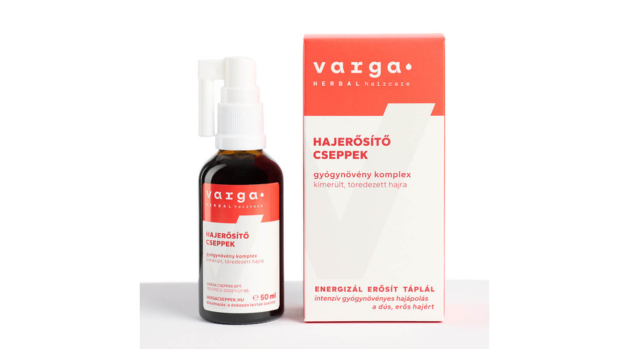 VARGA Hajerősítő cseppek kimerült, töredezett hajra 50 ml VARGA Hajerősítő cseppek kimerült, töredezett hajra 50 ml