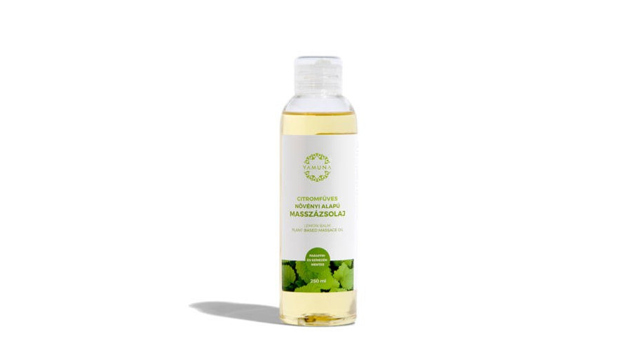 YAMUNA Növényi Masszázsolaj Citromfű 250 ml