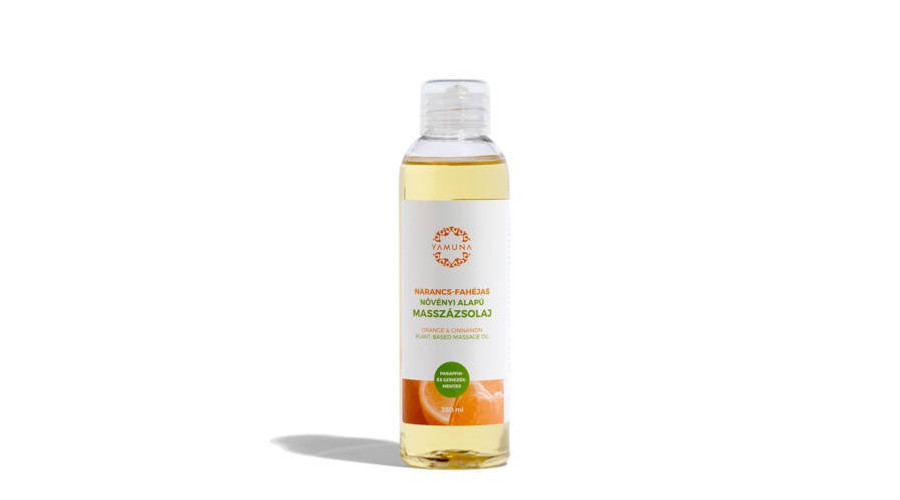 YAMUNA Növényi Masszázsolaj Narancs-Fahéj 250 ml
