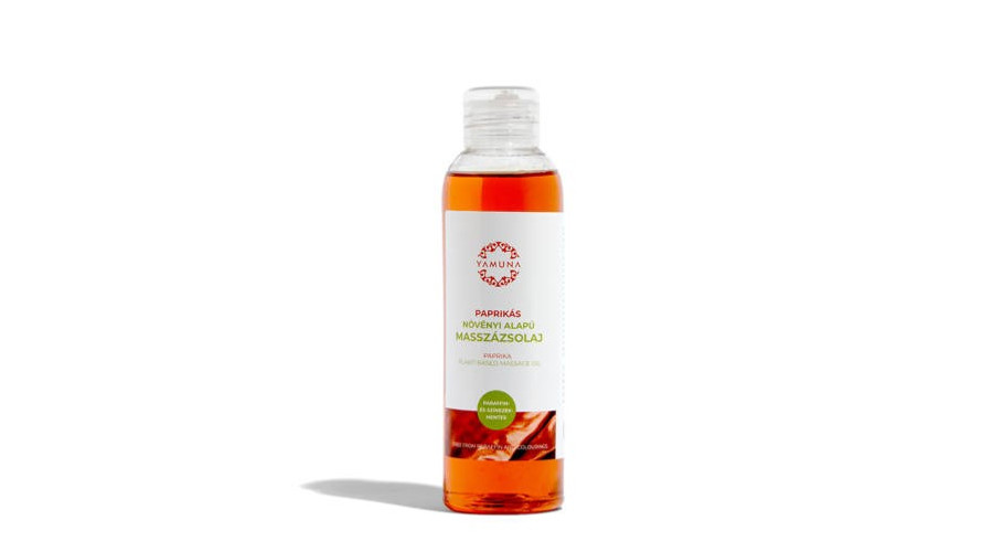 YAMUNA Növényi Masszázsolaj Paprika 250 ml YAMUNA Növényi Masszázsolaj Paprika 250 ml