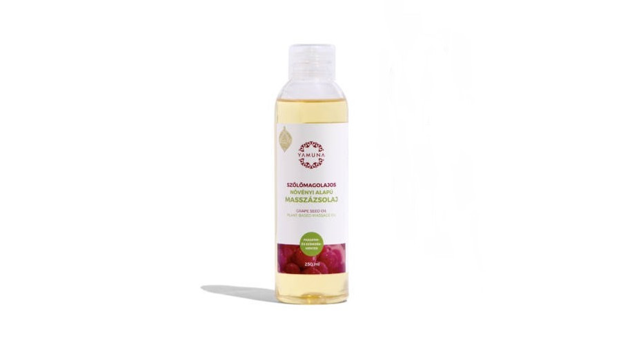 YAMUNA Növényi Masszázsolaj Szőlőmagolajos 250 ml