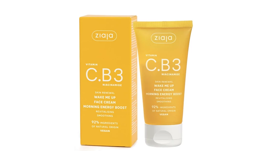 ZIAJA C.B3 Vitamin niacinamid frissítő reggeli arckrém 50 ml