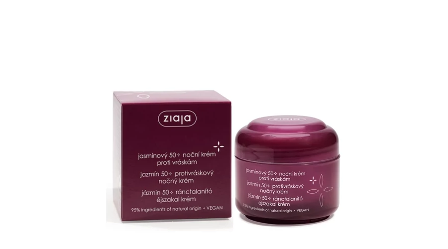 ZIAJA Jázmin éjszakai arckrém 50 év felett 50 ml