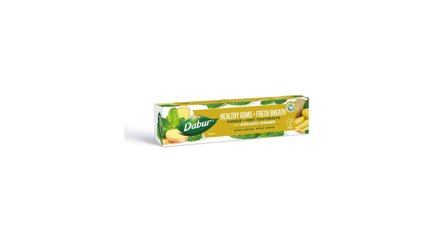 DABUR Herbal Fogkrém fluoridmentes gyömbérrel és mentával 100 ml