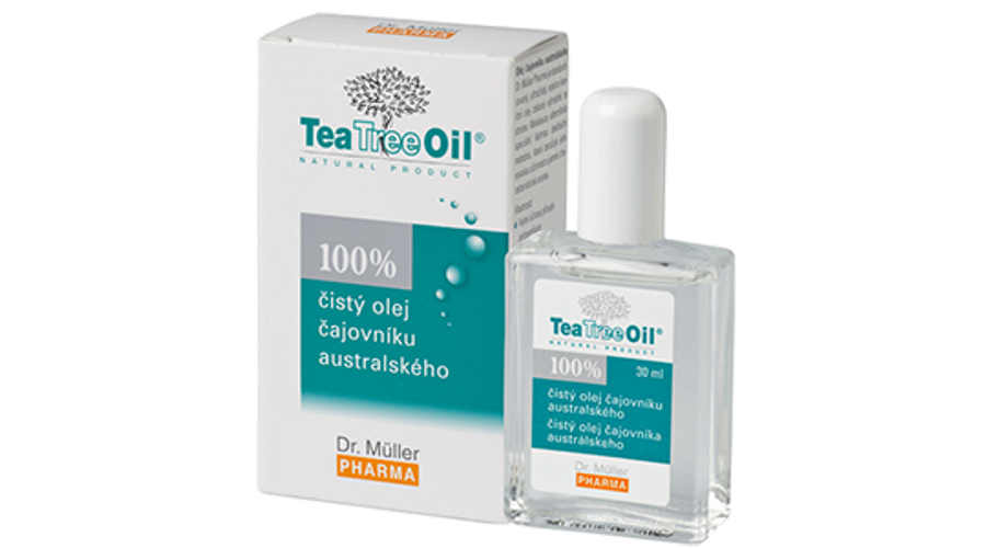 Dr. MÜLLER 100%-os Ausztrál teafaolaj koncentrátum körömgombára, problémás bőrre 10 ml Dr. MÜLLER 100%-os Ausztrál teafaolaj koncentrátum körömgombára, problémás bőrre 10 ml