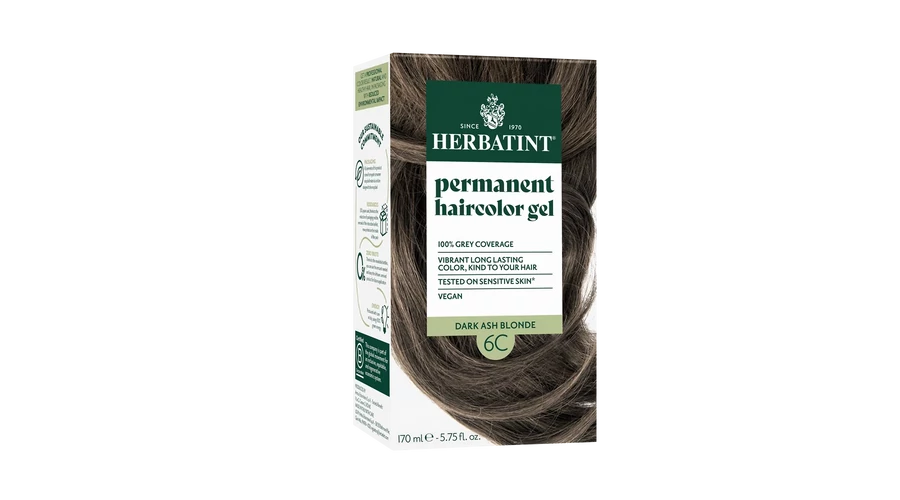 HERBATINT 6C Sötét hamvas szőke tartós növényi hajfesték kondícionálóval 170 ml