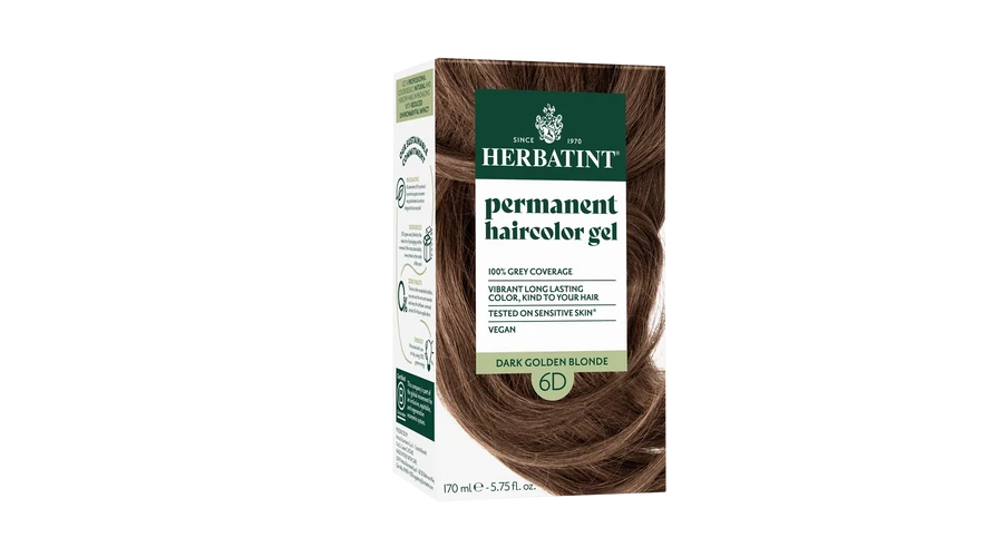 HERBATINT 6D Arany sötétszőke tartós növényi hajfesték kondícionálóval 170 ml
