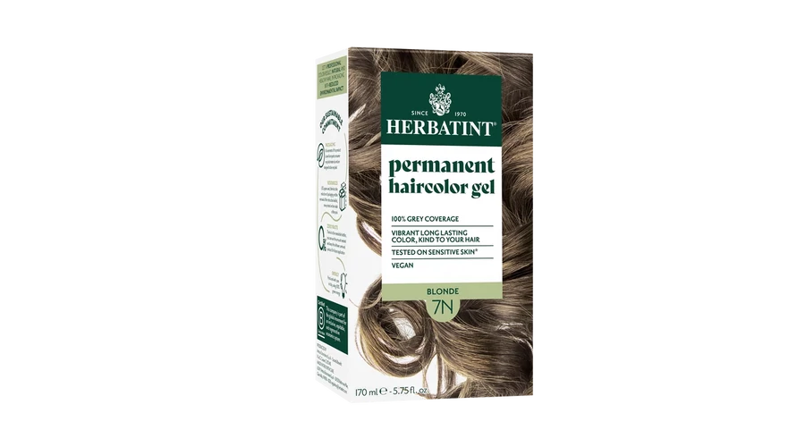 HERBATINT 7N Szőke tartós növényi hajfesték kondícionálóval 170 ml