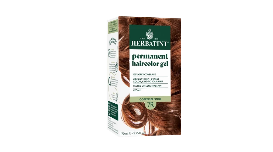 HERBATINT 7R Réz szőke tartós növényi hajfesték kondícionálóval 170 ml