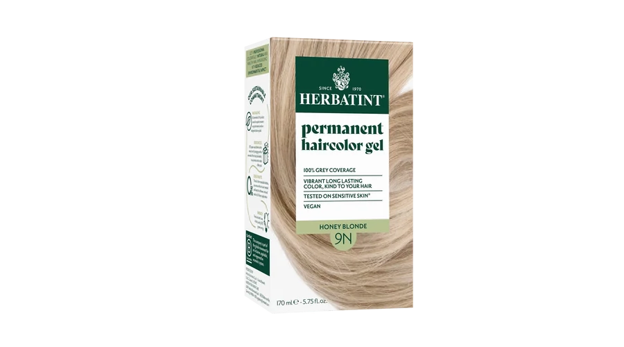 HERBATINT 9N Mézszőke tartós növényi hajfesték kondícionálóval 170 ml HERBATINT 9N Mézszőke tartós növényi hajfesték kondícionálóval 170 ml