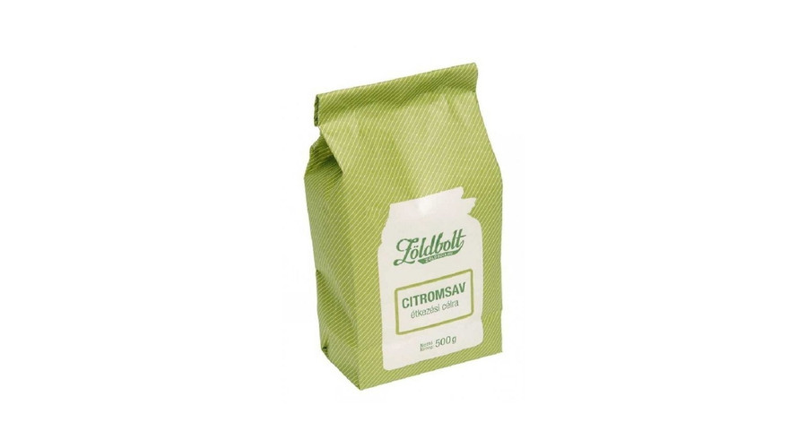 ZÖLDBOLT Citromsav Étkezési Célra 500 g